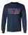 Patriots Still Here City of Champions Adult Long Sleeve Shirt Navy