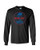 Ford Shelby Cobra Blue & Red Circle Logo Adult Men's Long Sleeve Shirt Black
