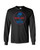 Ford Shelby Cobra Blue & Red Circle Logo Adult Men's Long Sleeve Shirt Black