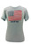 Things She Loves USA All Day Short Sleeve Tee Shirt Prism Ice Blue Heather