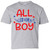 Patriotic All American Boy Youth Short Sleeve Tee Shirt Sports Gray