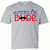 Patriotic American Dude Youth Short Sleeve Tee Shirt Sports Gray