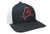 Heritage Pride Maine Lobster State Pride Trucker Mesh Hat  Black Heather Black Mesh
