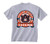 New World Graphics Auburn Tigers Equal Short Sleeve Tee Shirt Sport Grey