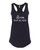 Funny Alexa Feed My Kids Ladies Racerback Tank Black