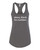 Funny Alexa Block His Number Ladies Racerback Tank Black