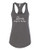 Funny Alexa Skip to Friday Ladies Racerback Tank Black