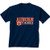 New World Graphics Collegiate Auburn Tigers Classic Logo Short Sleeve Shirt Navy