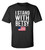 Patriotic I Stand with Betsy Adult Short Sleeve Tee Shirt Black Patriotic I Stand with Betsy Adult Short Sleeve Tee Shirt Black