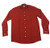 Fredrick Martin Standing Bulldog Solid Long Sleeve Shirt Red