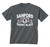 New World Graphics UGA My Happy Place Short Sleeve T-shirt