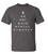 Funny Epstein Didn't Kill Himself Eye Chart Hidden Message Short Sleeve T-shirt