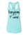 Forgiven Is My Favorite F Word Ladies Racerback Tank Top