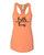 Faith Over Fear Ladies Racerback Tank Top