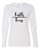Faith Over Fear Ladies Long Sleeve T-shirt