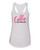 Women's Coffee Liquid Optimisim Racerback Tank Top