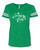 St. Patrick's Day Sassy Lassy LAT Ladies Football Short Sleeve T-shirt