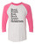 Unisex Adult You Joe Goldberg Victim Names Raglan Tee Hot Pink