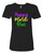 Women's Happy Mardi Gras New Orleans Ladies Fit Short Sleeve T-shirt