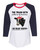 Women's Cow Bandana Trash Heifer Ladies Fit Raglan Short Sleeve T-shirt
