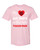 Unisex Adult Fit My Heart Is Out There Soccer Mom Short Sleeve T-shirt