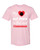 Unisex Adult Fit My Heart Is Out There Tennis Mom Short Sleeve T-shirt