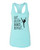 Eat Sleep Dance Repeat Ladies Racerback Tank Top