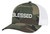 Men's Christian Blessed Embroidered Mesh Back Trucker Cap