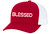 Men's Christian Blessed Embroidered Mesh Back Trucker Cap