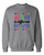 Adult Unisex Autism Awareness Different Not Less Crew Neck Sweatshirt