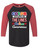Adult Unisex Autism Awareness Color Outside The Lines 3/4 Sleeve Raglan