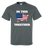 United States Flag Map We Are In This Together Adult Unisex Short Sleeve T-shirt