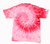 Tie Dyes Men's Tie Dyed Performance Tee Shirt H1000 Spiral Blue red Tie Dyes Men's Tie Dyed Performance Tee Shirt H1000 Spiral Blue red
