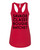 Women's Savage Classy Bougie Ratchet Simple Ladies Racerback Tank Top
