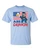 Funny Abe Drinkin President American Flag Patriotic Short Sleeve T-shirt