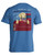 Live Oak Made in America Short Sleeve Tee Shirt Flo Blue