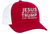 Men's Jesus is My Savior Trump is My President Adult Trucker Hat