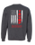 Patriotic American Flag Trump Flag Crew Neck Sweatshirt Black Patriotic American Flag Trump Flag Crew Neck Sweatshirt Black