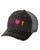 Women's Embroidered Peace Love Faith Distressed Baseball Cap