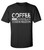 Trenz Shirt Company Coffee & Conspiracy Theories Unisex Short Sleeve T-shirt