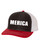 Heritage Pride USA Merica Mesh Back Trucker Hat Army/American Flag