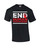 End Human Trafficking Hand Print Unisex Adult Short Sleeve T-shirt