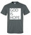 Trenz Shirt Company God Is Hope Block Christian Unisex Short Sleeve T-shirt