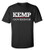 Political Kemp for Governor Adult Short Sleeve Tee Shirt Black