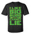 Funny I Like Big Buds Adult Unisex Short Sleeve Tee Shirt Black