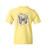MG Palmer Youth Free to Fly Short Sleeve Unisex Tee Yellow Haze MG Palmer Youth Free to Fly Short Sleeve Unisex Tee Yellow Haze