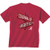 New World Graphics Alabama Crimson Tide Alabama Street Sign Short Sleeve Shirt Cardinal Red