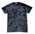 Tie Dyes Men's Tie Dyed Performance Tee Shirt H1000 Spider Black