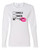 Involved with Wine Valentine's Day Women's Long Sleeve Shirt Ash