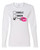 Involved with Food Valentine's Day Women's Long Sleeve Shirt Ash